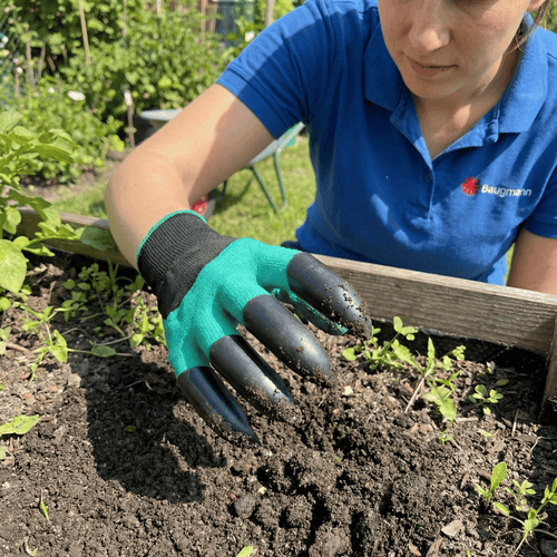 Gants de jardinage à griffes